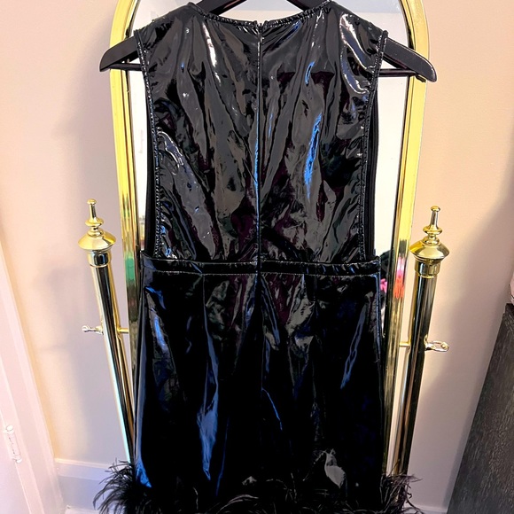 Brand new faux patent leather dress - Picture 2 of 3